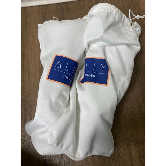 New In Box Ally NYC Shoes Leopard Suede Lower Block Heel, Fierce Sz 9.5 - Picture 8 of 10